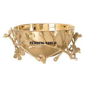 Fournisseur de bols en chocolat en métal, taille personnalisée, décoration, vente en gros, bol à bonbons, design classique et élégant, bol en chocolat design - Product Image 5