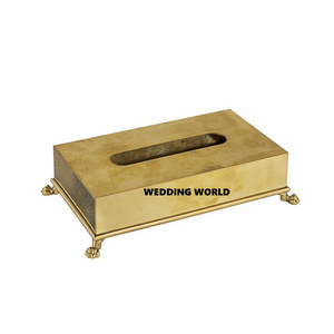 Tabletop Galvanized <b>Tissue</b> <b>Box</b> Premium Quality Handmade <b>Tissue</b> Holder Tableware Hot Selling Bathroom Ware Wholesale <b>Tissue</b> <b>Box</b> - Product Image 4