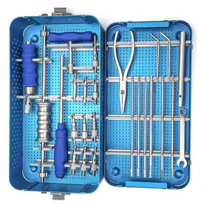 Ensemble d'instruments de retrait manuel des clous intramédullaires à prix compétitif, en acier inoxydable, certifié CE, réutilisable, orthopédie osseuse - Product Image 3