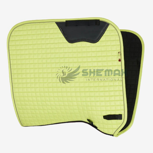 Tapis de selle de cheval doux en tissu de coton polyester anglais durable fourniture en gros doublure respirante léger absorbant les chocs - Product Image 6