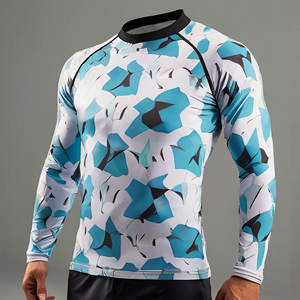 Ensemble de compression OEM imprimé en 3D pour hommes, short de gymnastique respirant à séchage rapide, ensemble de protection contre les éruptions cutanées pour garçons, grande taille - Product Image 2