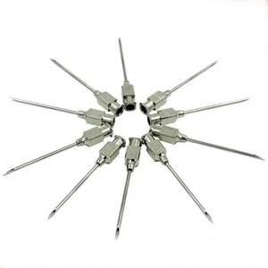 Agujas de acero inoxidable/agujas de jeringa veterinaria de todos los tamaños Aguja de inyección veterinaria Cerdo - Product Image 1