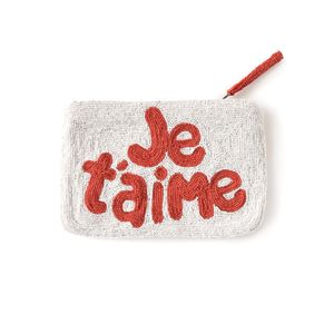 Statement Jewelry Elegant Unique Handmade <b>Square</b> Shape Glass Beads Embroidery Coin Pouch Premium Stylish Exclusive Look India - Product Image 5