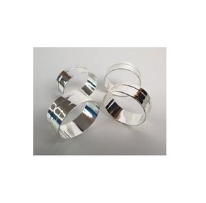 Fabricant en gros de ronds de serviette de serviettes en acier inoxydable pour la décoration de table de fête Porte-serviettes en acier d'aspect classique - Product Image 1