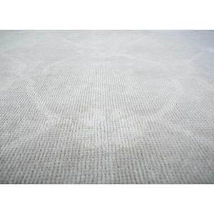 Alfombra de Lana Anudada a Mano Erbe Pae-553, Gris y Negra con Diseño Floral, para Sala de Estar, Dormitorio, Pasillo, Modelo Rectangular - Product Image 3