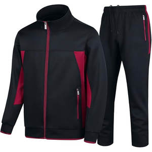 ชุดเล่นกีฬาแขนยาวมีซิปเต็มรูปแบบลำลองสำหรับผู้ชายแจ็คเก็ตกีฬาวิ่งจ๊อกกิ้งใส่เล่นกีฬาฤดูหนาว - Product Image 1