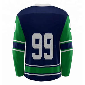 Venta caliente Jersey de hockey sobre hielo Diseña tu propio logotipo Jersey de hockey sobre hielo de alta calidad - Product Image 2