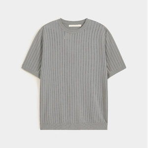 Recién llegado, camisetas transpirables para hombre, camiseta de tela de punto de la mejor calidad a precios mayoristas - Product Image 4
