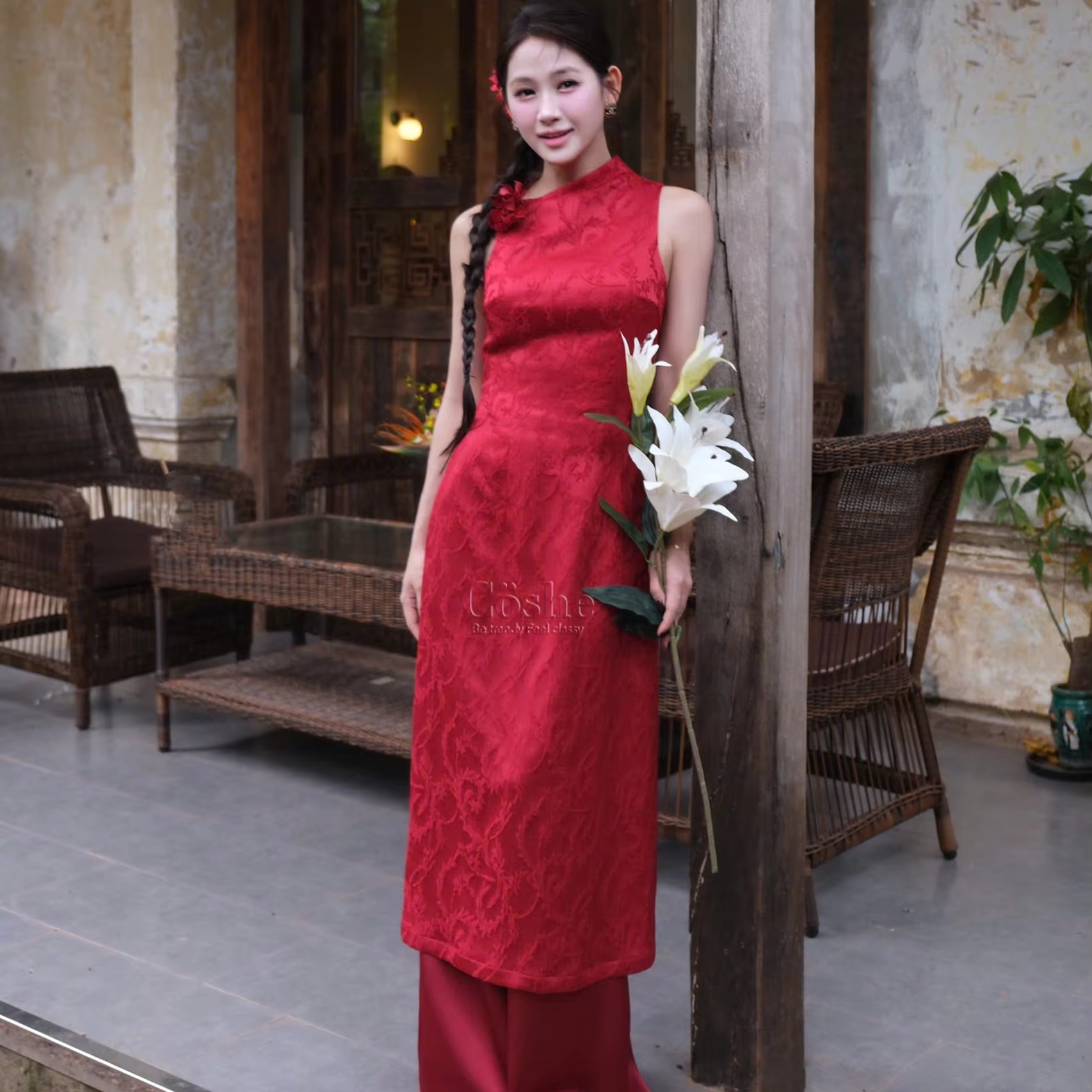 chinese dress ladies Vietnamese Traditional Dress for Women