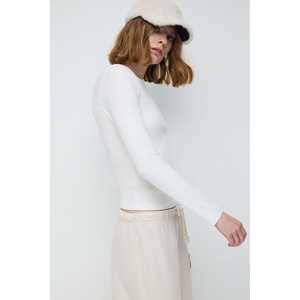 Camiseta básica elástica de manga larga en tejido turco - Product Image 2