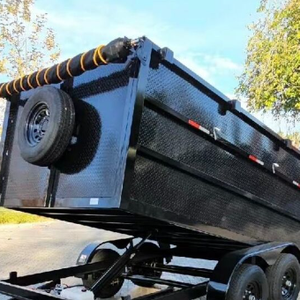 Remorque à benne basculante robuste de haute qualité avec garantie de 4 ans pour l'utilisation agricole Transport de marchandises en vrac - Product Image 5