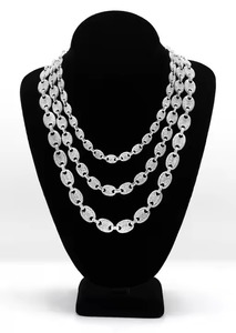 เครื่องประดับฮิปฮอป10K/14K/ 18K สร้อยคอแนวฮิปฮอปคิวบาน - Product Image 6