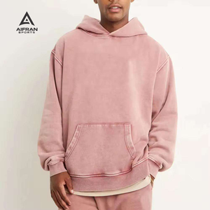 Sudadera con Capucha AIFRAN 3D con Logotipo de Silicona para Hombre, Ropa Urbana de Lujo, Gruesa, Estampado de Alta Densidad, Sudadera de Forro Polar, Ropa Deportiva Personalizada - Product Image 3