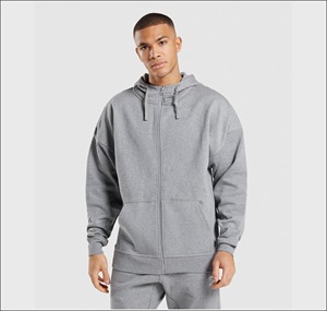 Sweats à capuche d'entraînement Us avec fermeture éclair pour hommes, sweats à capuche avec fermeture éclair en coton molleton doux, broderie personnalisée, sweats à capuche d'entraînement pour hommes - Product Image 6