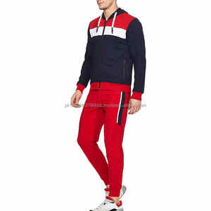 Professional Manufacturer Apparel Two Pieces Set Custom Fleece Oversized Men's Jogger Set Tracksuits for Sale - Product Image 5
