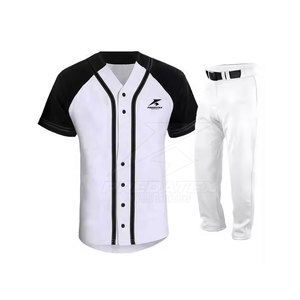 Uniforme de Béisbol Transpirable de Último Diseño, Ropa de Práctica de Alta Calidad, 100% Poliéster, Unisex, Adulto, Secado Rápido, Nueva Llegada - Product Image 1