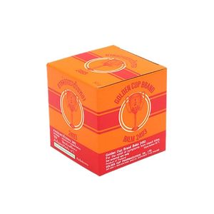 ถ้วยทองคำบาล์มสมุนไพรไทยสีเหลืองน้ำหนัก50กรัมทำในประเทศไทยแบบดั้งเดิมบรรเทาสมุนไพร - Product Image 4