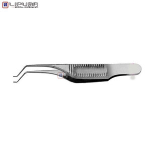 Gill Hess Iris kẹp Z 0.3mm 1x2 răng 7.5 cm 3 inch mắt phẫu thuật Medic cụ bán buôn giá số lượng lớn Nhà cung cấp - Product Image 1