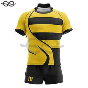 Uniforme de rugby personalizado recién llegado Uniforme de rugby vintage inusual personalizado de alta calidad Uniformes de rugby al por mayor de la más alta calidad - Product Image 4
