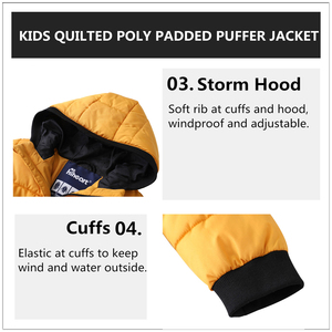 เสื้อแจ็คเก็ตพัฟเฟอร์ฤดูหนาวแบบมีฮู้ดสำหรับผู้ชาย สกรีนโลโก้ได้ กันน้ำ ระบายอากาศ กันลม คุณภาพสูง แบบสองด้าน - Product Image 5