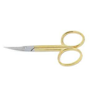 Ciseaux à cuticules droits et pointus en acier inoxydable de haute qualité pour les soins des ongles de manucure et de pédicure - Product Image 3