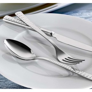 Nuevo Juego de Cubiertos de Acero Inoxidable de Diseño Real, Económico, con Mango Elegante, Cuchara, Cuchillo y Tenedor de Acero Inoxidable - Product Image 6