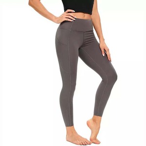 Ropa activa de alta calidad para mujer, entrenamiento, Fitness, deportes, pantalones de Yoga y mallas de gimnasio, 100% algodón, cintura alta sin costuras, Abacus Sports - Product Image 2