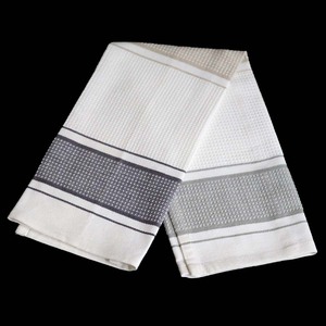 Serviettes de cuisine rayées en coton pur super doux, les plus vendues, au prix le plus bas, serviettes de cuisine Golf en provenance d'Inde - Product Image 2