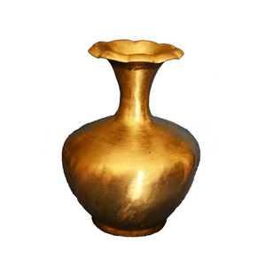 Certified Grade Metal Flower Vase with Gold Finished & Classical Designed for Home & <b>Wedding</b> Decoration Uses - Product Image 4