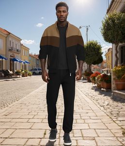 Sudadera con capucha y ropa de calle con cremallera y forro de malla personalizado, pantalones cortos cortavientos de 2 piezas y chaqueta, chándal para hombre - Product Image 4