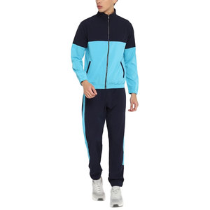 À la mode écologique respirant coton léger hiver survêtements fermeture éclair Fitness ensembles Logo impression grande taille en gros - Product Image 1