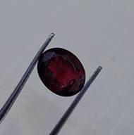 อัญมณีอัญมณีอัญมณีอัญมณีทรงวงรีตัดเป็นรูปวงรีขนาด11x9x7มม. สีชมพูธรรมชาติ - Product Image 3