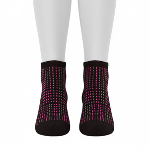 Gran oferta 2020, zapatillas transpirables antideslizantes para mujer, calcetines de bambú personalizados de punto coloridos hasta la rodilla hasta el tobillo, calcetines de verano OEM - Product Image 6