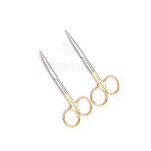 Ciseaux chirurgicaux en acier inoxydable à manipulation facile Source d'alimentation manuelle à poignée antidérapante pour instruments chirurgicaux - Product Image 3