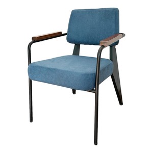 Napa Single <b>Sofa</b> with Genuine Leather Upholstery and <b>Wooden</b> Armrests GSD68064 for Living Room - Product Image 1