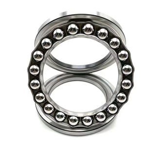 Fournisseur de roulements à billes à butée <span class=keywords><strong>VNV</strong></span> OEM Design 51120 51124 51217 Double sens Grand diamètre Acier chromé P6 Acier de précision - Product Image 1