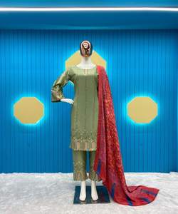 Atractivo estampado de cheques Kurta Kurti: atractivos Kurta Kurtis con llamativos estampados de cheques, perfectos para un look moderno - Product Image 2