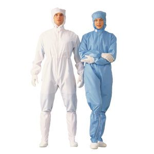 Cleanroom ESD Garment Overol Bata de laboratorio Camiseta ESD Apparel Clean Room Ropa interior Headgear Chaqueta Pantalones Capucha - Product Image 1