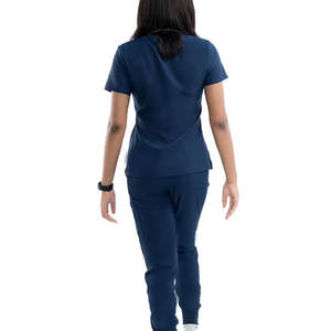 2025 más vendidos mujeres Hospital Scrub uniforme último diseño al por mayor tasa Scrubs uniforme para mujeres - Product Image 3