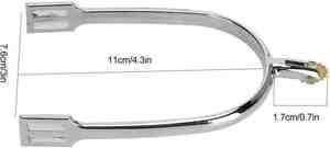 Spurs ingleses de equitación de acero inoxidable de alta calidad superventas 2025 recién llegados - Product Image 3