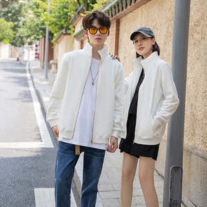 Prix usine Polyester Varsity Veste 280 GSM Sweats Légers En Gros Doux Confortable Qualité Premium Porter - Product Image 3