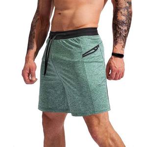 Pantalones cortos deportivos para hombre, ropa de gimnasio Lisa para correr, ropa de hombre con cordón, ropa de talla grande de algodón, pantalones cortos transpirables de estilo callejero - Product Image 1