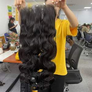 ร้อนขายร่างกายหยักวิกผมเวียดนามดิบผมหยักวิกผมด้านหน้าวิกผม 13x4 ดิบต่อผมเวียดนามทั้งขาย HairVendor - Product Image 2