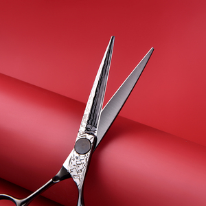 2025 vente en gros professionnel coiffeur barbe ciseaux en acier inoxydable barbier cheveux coupe ciseaux - Product Image 3