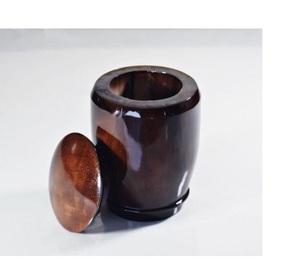 Wooden Jar Urn Beautiful for Human <b>Ashes</b> and <b>Pets</b> Medium <b>Keepsake</b> Unique Funeral Jar - Product Image 6