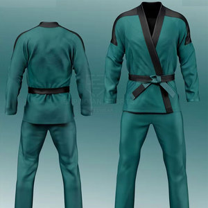 Traje de Karate y Jiu Jitsu al por Mayor, 100% Algodón, Transpirable, Ligero, Personalizable, Alta Calidad, Hecho en Pakistán, Mejor Precio - Product Image 3