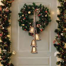 Campana de Metal chapada en latón con sonido elegante Campana de Metal de templo tradicional para sala de adoración Cencerro de Metal rústico Vintage - Product Image 6