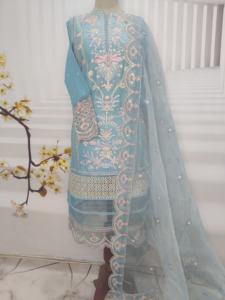 Femmes Shalwar Kameez avec des couleurs et des tailles personnalisées Produits tendance Impression Design Robe décontractée pour femmes - Product Image 5