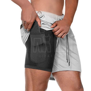 Nouveau modèle de shorts personnalisés pour hommes vente en gros de shorts de fitness pour hommes shorts légers pour hommes - Product Image 4