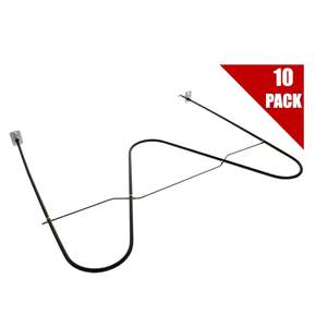 Élément chauffant manuel pour four ERP DG47-00038B, lot de 10, en fer et acier inoxydable, pour fours domestiques - Product Image 4